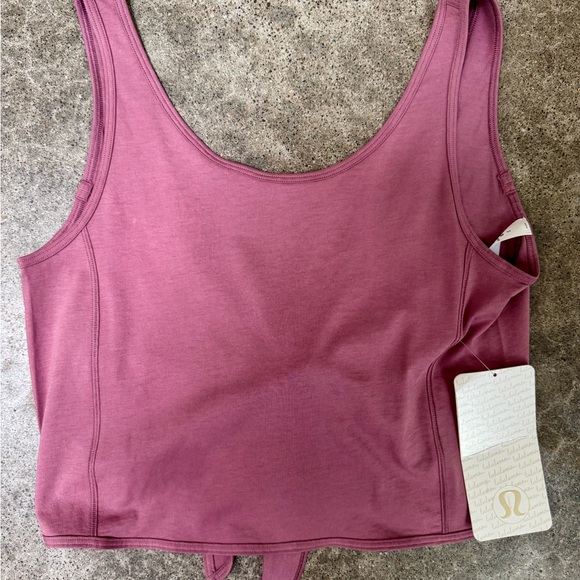 NWT Lululemon It’s A Tie Tank Figue - Picture 2 of 4